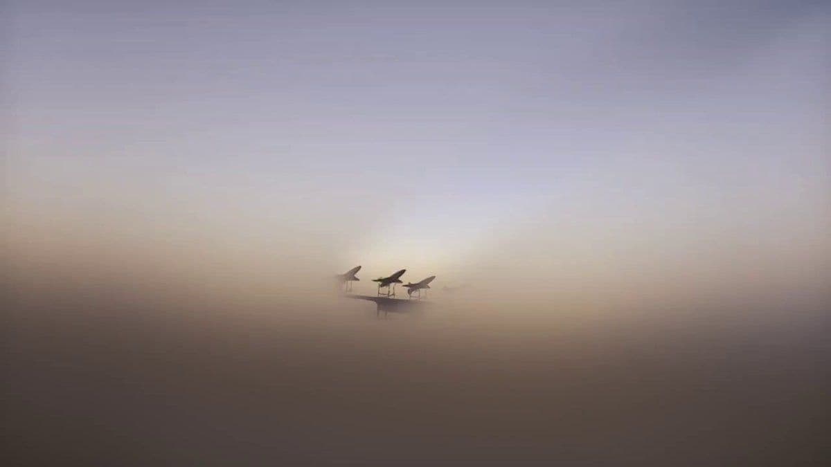 @Open Source Intel: Footage shows Iranian Arash one-way attack UAVs being launched toward Israel. The IRGC claims the target was an Israeli Army logistics center in Tel Aviv.