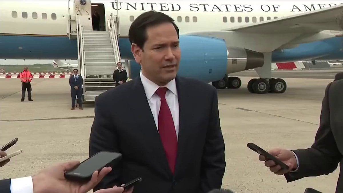 @Open Source Intel: Rubio: “They want to set up a tolling system in the Strait of Hormuz. Not only is this illegal, it's unacceptable, it's dangers to the world, and it's important that the world have a plan to confront