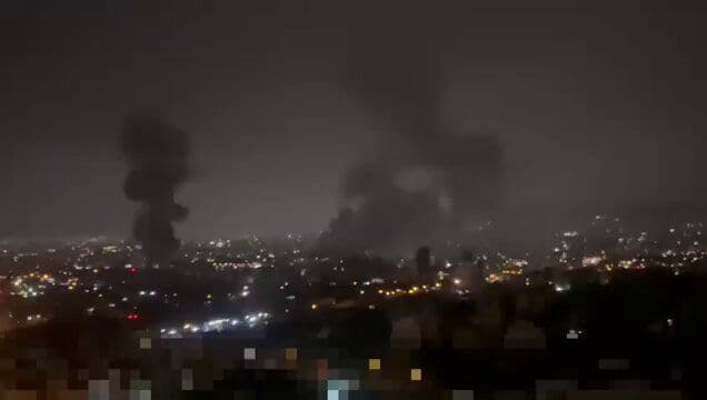 @Babak Taghvaee - The Crisis Watch: BREAKING: Massive Israeli airstrikes are underway across Tehran since around 00:55–02:05 AM on Saturday, March 28, 2026, in multiple coordinated waves.
The first wave began around 00:55–01:05, with h