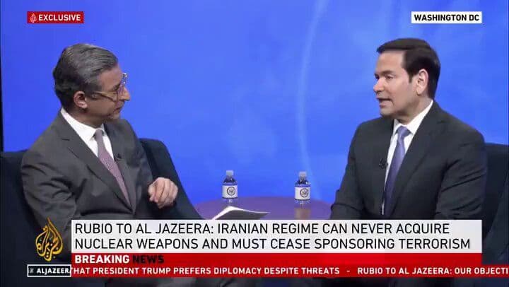 @Open Source Intel: SECRETARY RUBIO: Sovereignty over the Strait of Hormuz sets an incredible precedent of nations taking over international waterways and claiming them as their own.
No one in the world is going to acce