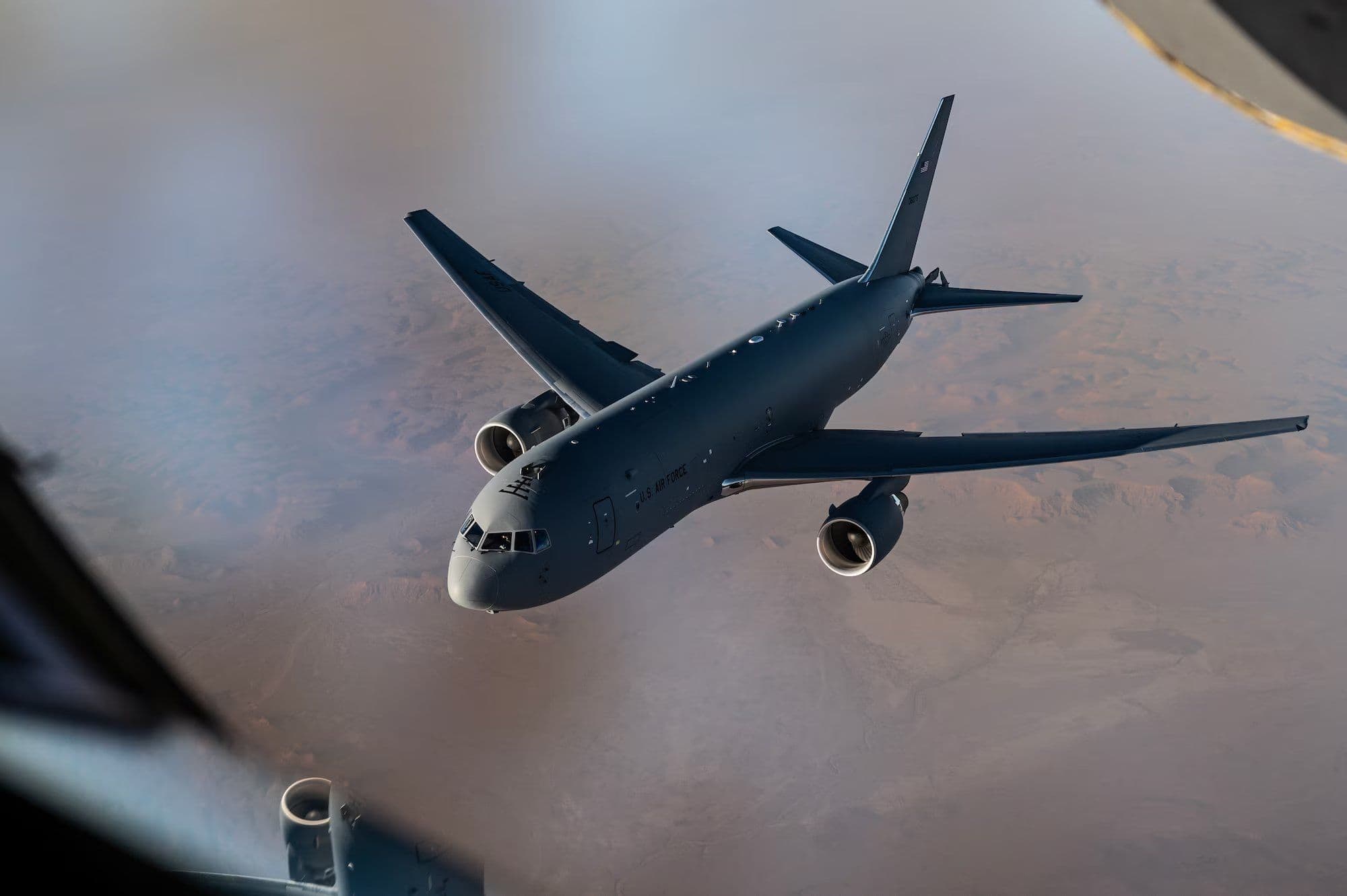 @Babak Taghvaee - The Crisis Watch: No one has yet spoken about the KC-46A of the USAF that had its nose section destroyed by the IRGC’s ballistic missile strike at Prince Sultan AB, Saudi Arabia, on March 27, 2026.
One of the four KC-