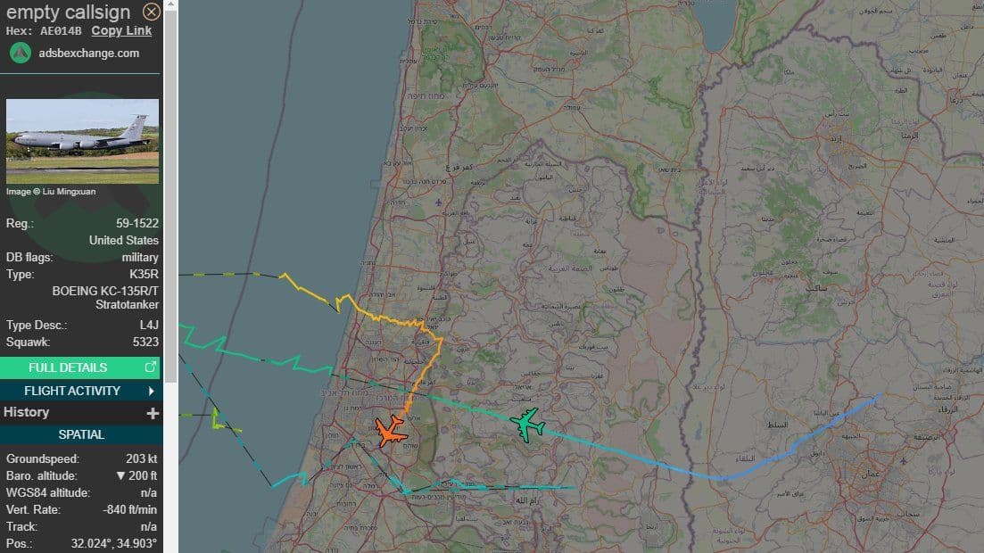 @Babak Taghvaee - The Crisis Watch: BREAKING: For those who do not know. Tens of Israeli and American fighter jets are still airborne over Iraq, Syria and even Iran. They might not bombing anything, but they continue flying. Those KC-13