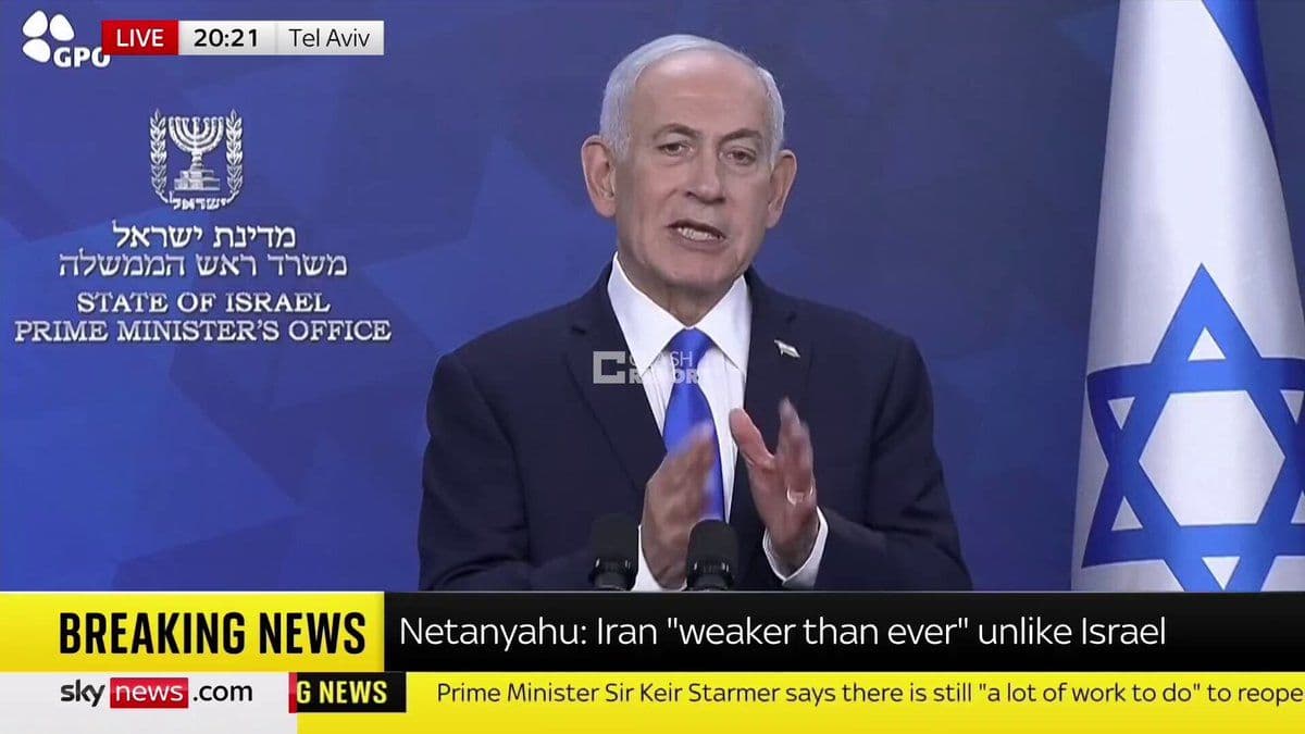 @Eli Afriat 🇮🇱: 🚨🇮🇱BREAKING: Israeli Prime Minister Benjamin Netanyahu gave a speech a short time ago and here are the most important points from his speech:
~ "This is not the end of the campaign - the negotiati