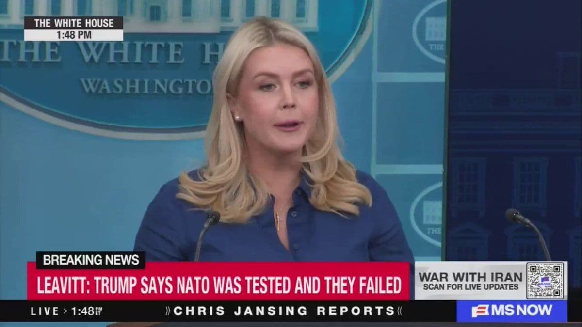 @Open Source Intel: White House Press Secretary Karoline Leavitt said the U.S. has not definitively accepted Iran charging tolls on ships in the Strait of Hormuz, stressing that the priority remains free, unrestricted pa