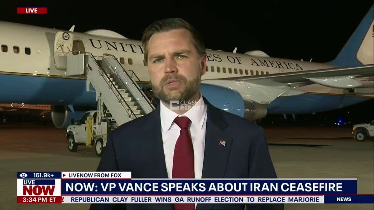 @Open Source Intel: JD Vance:
The Israelis have actually offered to check themselves a little bit in Lebanon because they want to make sure that our negotiation is successful.
That's not because that is part of the ce