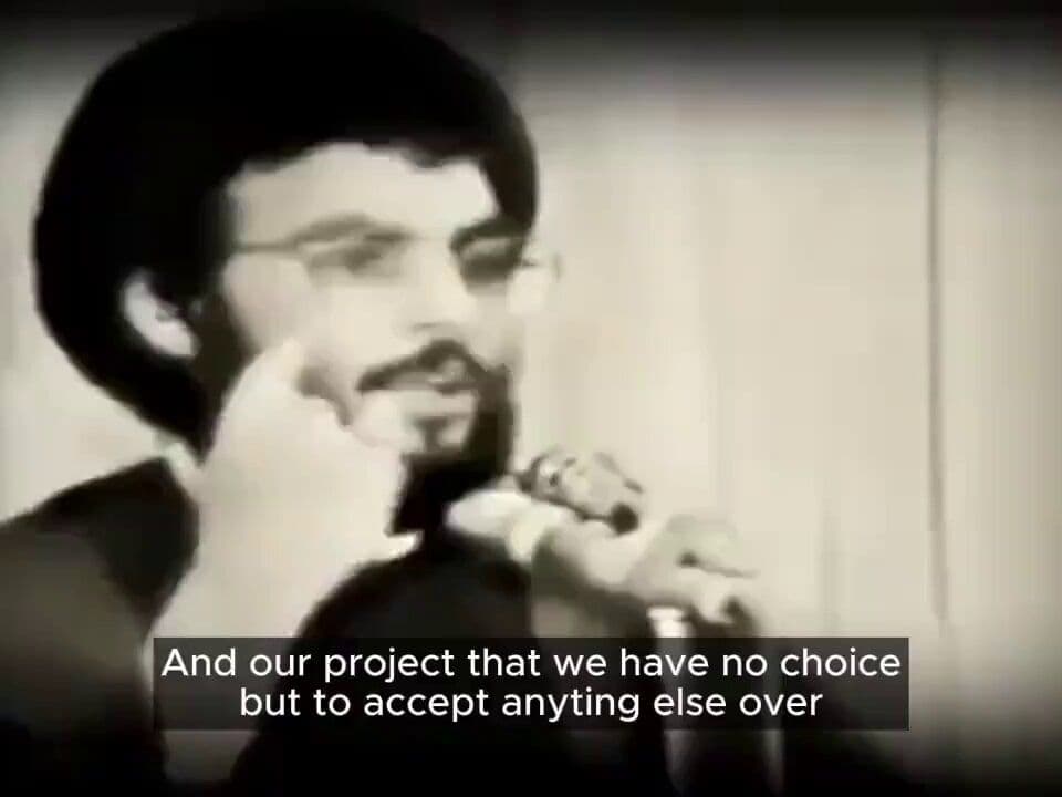 @𝐍𝐢𝐨𝐡 𝐁𝐞𝐫𝐠 🇮🇷 ✡︎: The regime in Iran insists on including Lebanon in its negotiations because it views Lebanon as its own personal IRGC base that it can't dispense of.
Lebanon, you are OCCUPIED. The late Nasrallah eve