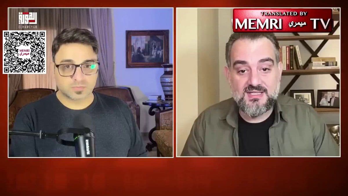 @Open Source Intel: Lebanese researcher Makram Rabah:
"Lebanon must cleanse itself of Hezbollah ‘garbage’; they are not real men, they’re apes! IRGC operatives should be thrown off rooftops."