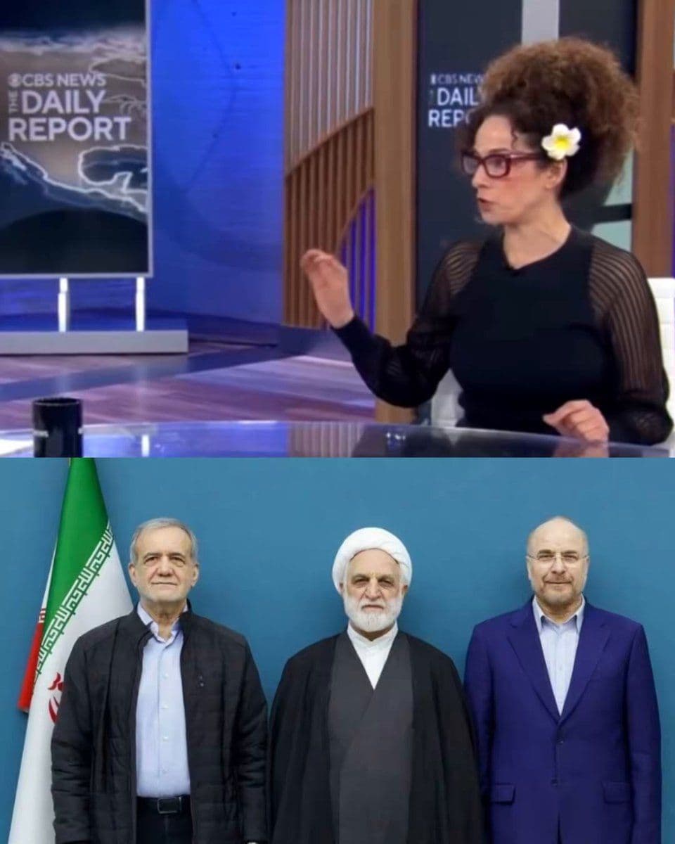 @Masih Alinejad 🏳️: My message to the U.S. government on CBS: stop talking about a fake “regime change” in Iran.
Any negotiation that says nothing about executions, political prisoners, mass repression, and internet bla