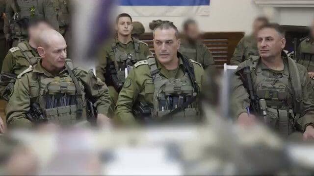 @Open Source Intel: IDF Chief of Staff Zamir during a visit inside Lebanon:
“We are not in a ceasefire, the IDF is in a state of war. Iran is much weaker, and Hezbollah understands it is isolated.”