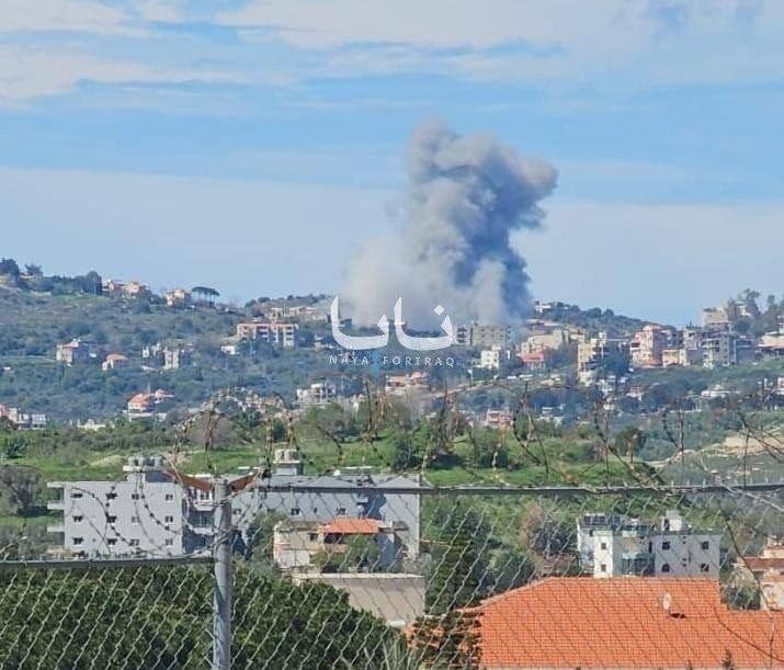 @Open Source Intel: Reports from Lebanon say Israeli airstrikes hit multiple southern towns, including Debbiyeh, Nabatiya Al-Fouqa, Bint Jbeil, and Ziadine, using both drones and fighter jets.