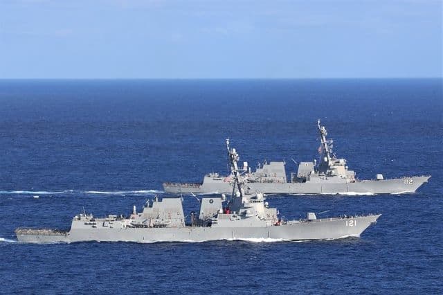@Open Source Intel: Two U.S. Navy destroyers, the USS Frank E. Peterson and USS Michael Murphy, have transited the Strait of Hormuz and are now operating in the Persian Gulf. CENTCOM says the mission is to clear IRGC sea