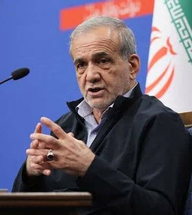 @Open Source Intel: Iran president Masoud Pezeshkian:
‘If the American government abandons its totalitarianism and respects the rights of the Iranian nation, ways to reach an agreement will certainly be found.
I comm