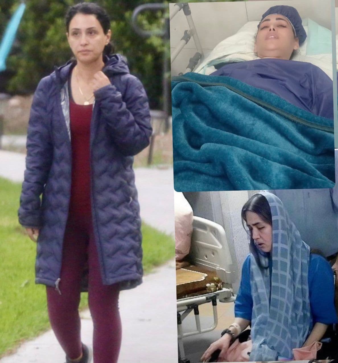 @Masih Alinejad 🏳️: On one side:
Maryam Tahmasbi, daughter-in-law of a Madoumeh Ebtekar a U.S. embassy hostage-taker, living in America, enjoying freedom of choice, freedom of dress, freedom of everything.
On the other