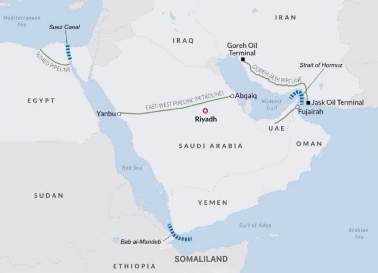 @Visegrád 24: The U.S. just announced that its naval blockade of Iran starts in exactly 5 hours.
The Strait of Hormuz will be closed indefinitely to ships sailing from or to Iran.