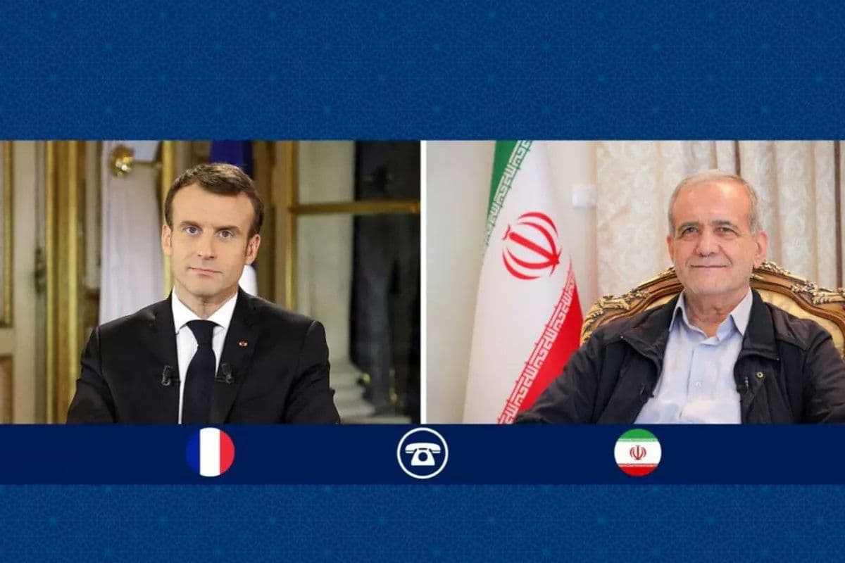 @Open Source Intel: Iran's President Pezeshkian to Macron: "Threats, pressure and military action will only exacerbate the U.S.' self-made problems in the region."