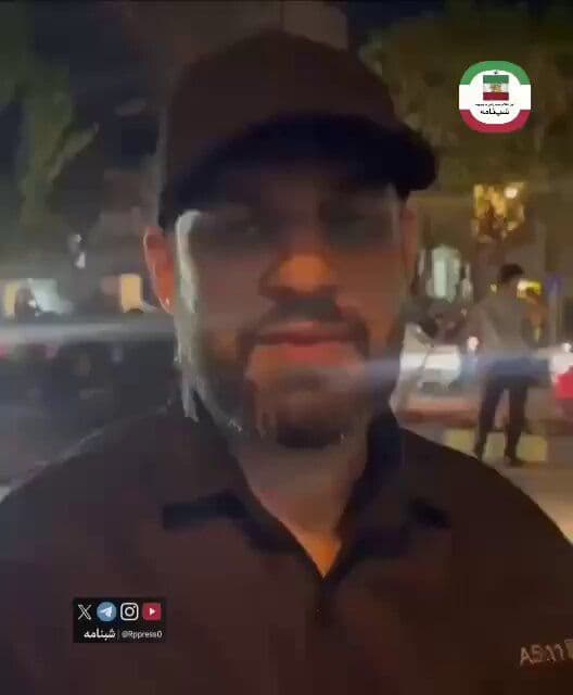 @𝐍𝐢𝐨𝐡 𝐁𝐞𝐫𝐠 🇮🇷 ✡︎: 🔴 Confirmed:
There have been MULTIPLE car bombs going off tonight in Imam Khomeini Street, Tehran.
In this video, a basiji claims there are no casualties, but their internal messaging confirm sever