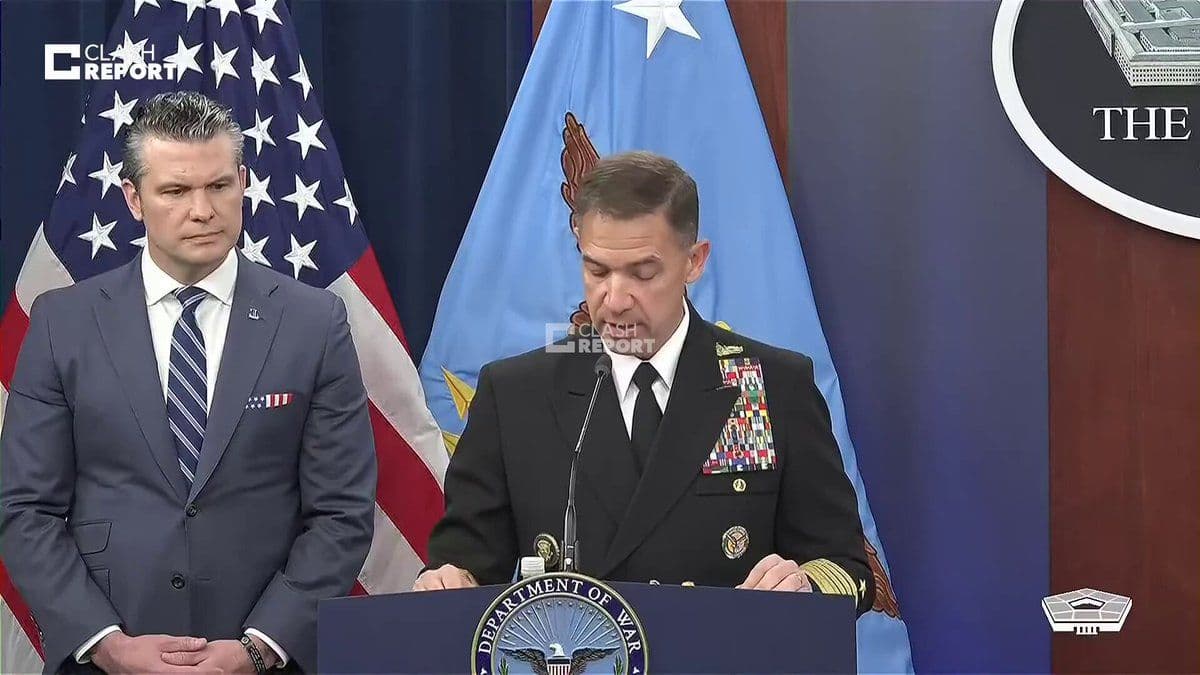 @Open Source Intel: CENTCOM Commander Brad Cooper:
We’re re-arming, we’re retooling, and we’re adjusting our tactics, techniques, and procedures.
There’s no military in the world that adjusts like we do, and that’s exa