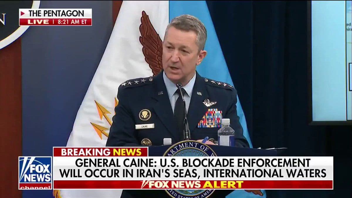 @Open Source Intel: Chairman of the Joint Chiefs of Staff Dan Caine on American warships:
"These ships are armed to the teeth with surface to air missiles, land attack cruise missiles, anti-ship missiles, anti-submarine
