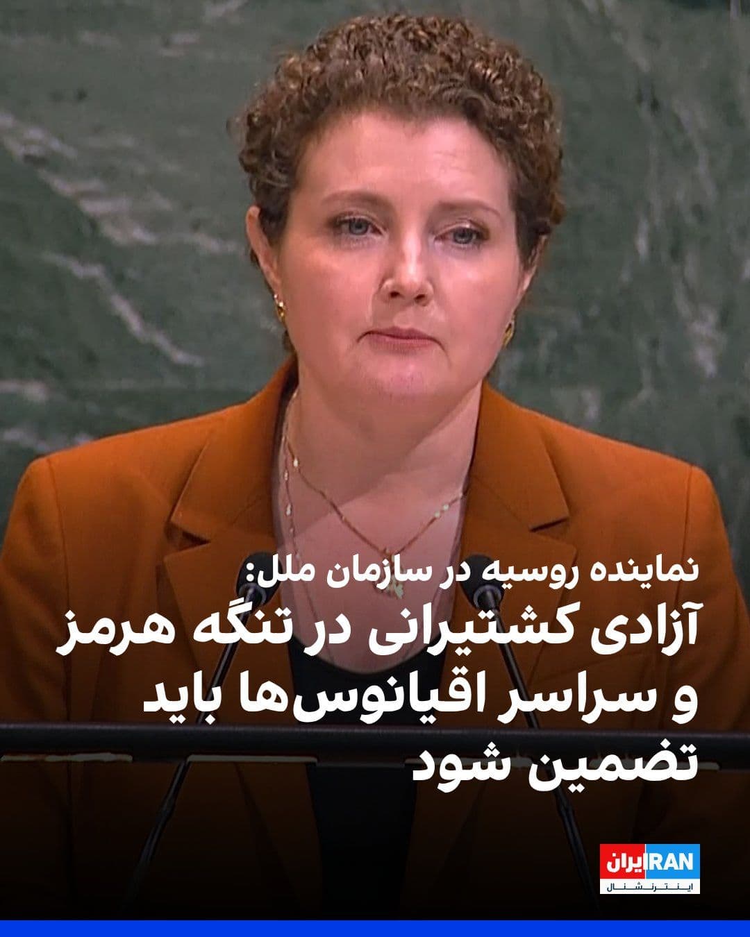 @ايران اينترنشنال: The Russian representative at the United Nations General Assembly stated that preventing hasty actions in the Security Council has made it possible to preserve conditions for reaching initial agreemen