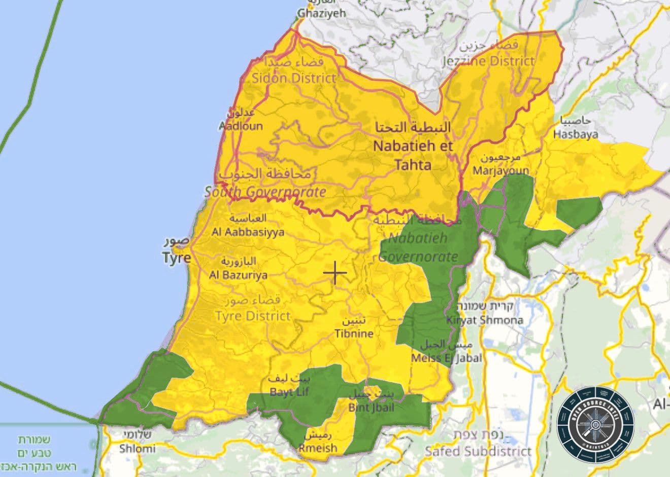 اطلاعات بازرسی شده: کنترل تقریحی ارتش دریایی و فضایی در لبanon خلال سقف صلح.
بدون ایده که حزب الله چگونه با این موافقت کرده است.