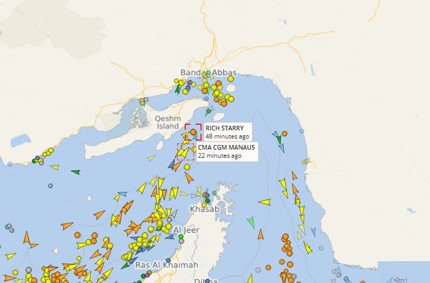@Babak Taghvaee - The Crisis Watch: BREAKING: The Strait of Hormuz is now officially open. The Islamic regime of Iran has not blocked any commercial vessels from passing through the strait. Ships can be seen entering and exiting without