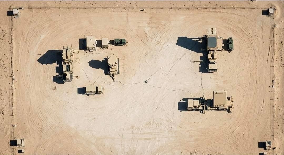 @Babak Taghvaee - The Crisis Watch: BREAKING: The U.S. Army has changed position of its Patriot PAC-3 SAM battery and THAAD anti-ballistic missile battery in Jordan. Chinese sources have leaked its new location and have published its hi