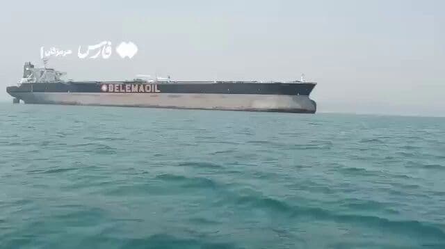 @Open Source Intel: Iranian state media aired footage of the Strait of Hormuz route near its coast, claiming all transit now requires IRGC approval. The passage runs between Larak and Qeshm islands.
Let’s see if it pas