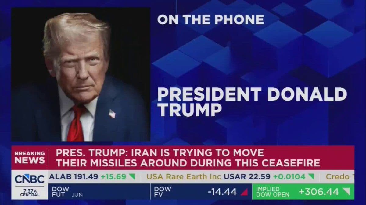 @Open Source Intel: KERNEN: You're saying you need at least the prospect for a signed deal today or tomorrow or else you would resume bombing Iran?
TRUMP: Well, I expect to be bombing. The military is raring to go.