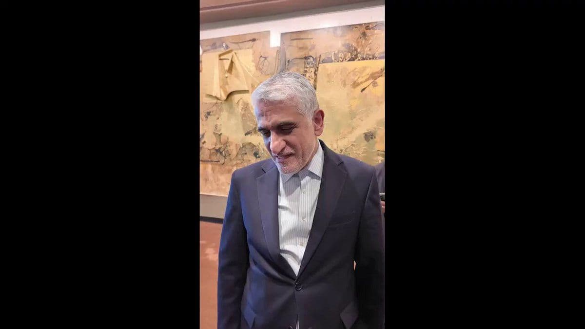 @Open Source Intel: Iran's UN Envoy Amir Saeid Iravani:
We have received some signs that the U.S. is ready to stop the naval blockade. As soon as the U.S. stops the blockade, the next round of negotiations will take pl