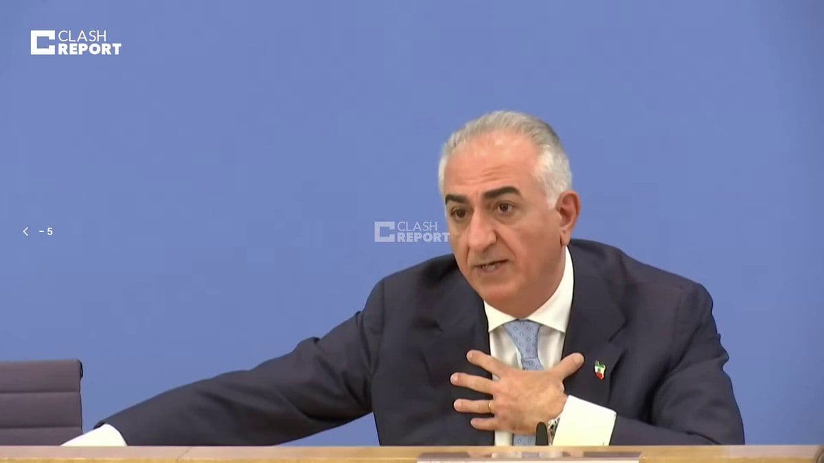 @Open Source Intel: Reza Pahlavi on Western media:
"It appears to me more often than not that there's a disconnect between the world media, Western media, from the reality on the ground in Iran. That is stupefying for m