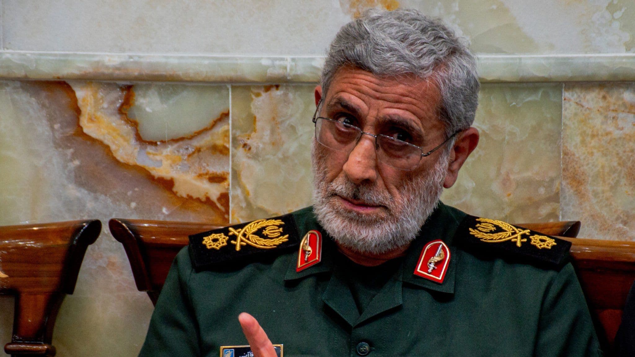 @Open Source Intel: IRGC Quds force commander Qaani:
“We are all "Iranian" and "Revolutionary" and with the iron unity of the nation and government, and full obedience to the Supreme Leader of the Revolution, we will ma