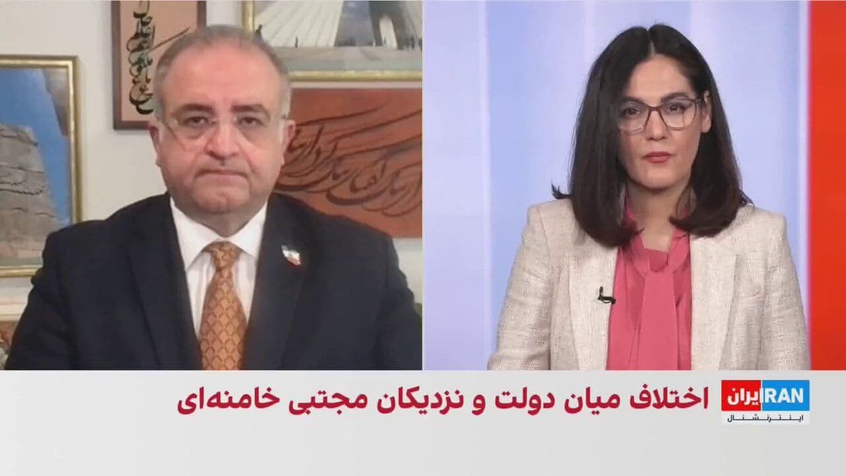 @ايران اينترنشنال: Iran International's exclusive report states that disagreements between government members and spokespersons affiliated with Mojtaba Khamenei's office prevented the negotiating delegation's trip to Is