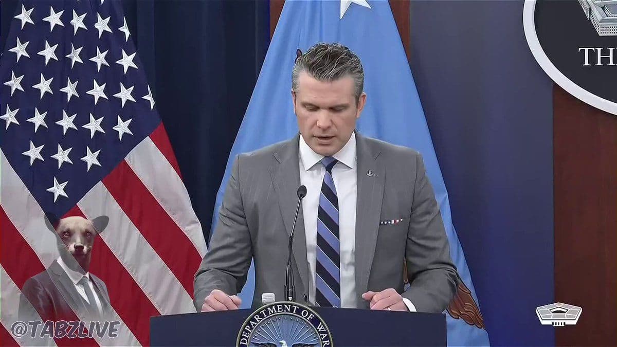 @Open Source Intel: Secretary of War Pete Hegseth:
Iran's battered military, the IRGC specifically, has been reduced to a gang of pirates with a flag.
They cloak their aggression in slogans, but the world now sees th
