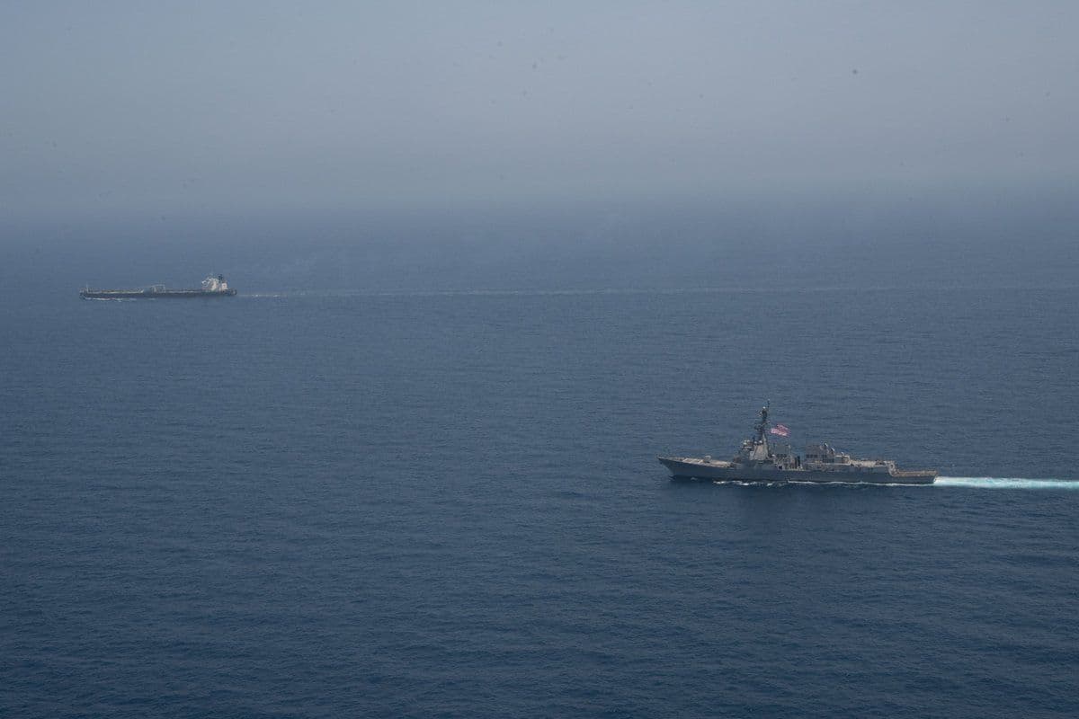 @Open Source Intel: CENTCOM:
The M/V Sevan, one of 19 "shadow fleet" vessels sanctioned by the U.S. Treasury for transporting billions in Iranian oil and gas, was intercepted today in the Arabian Sea by a U.S. Navy heli