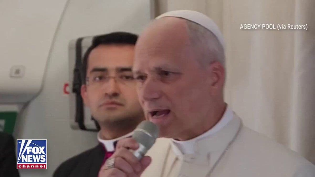 @Visegrád 24: Pope Leo condemns Iranian regime for mass-murder of protesters.
When asked by a reporter whether he condemns the Iranian regime’s executions of anti-regime protesters and the mass-murders on proteste