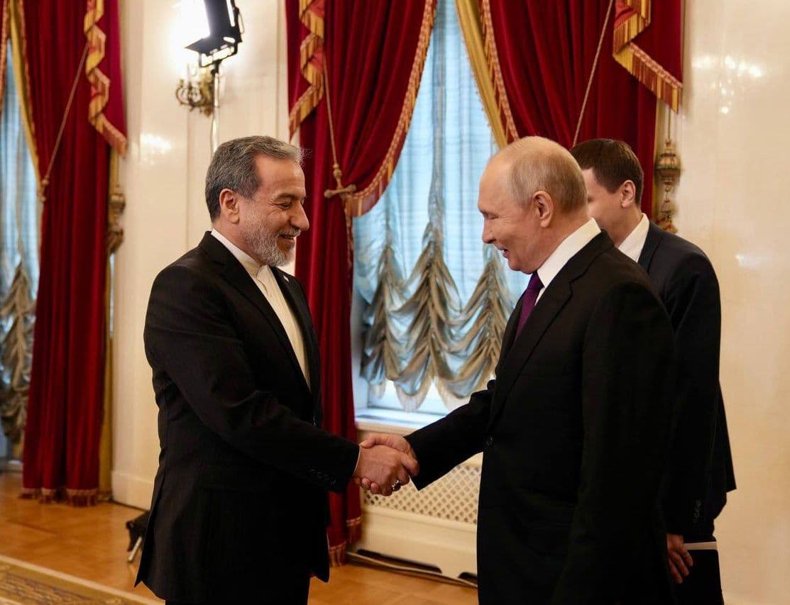 @Visegrád 24: Putin met with Foreign Minister of the Islamic regime in Iran, Abbas Arakchi
Putin said that “Russia hopes the Iranian people will get through this period of trials and that peace will come, as they
