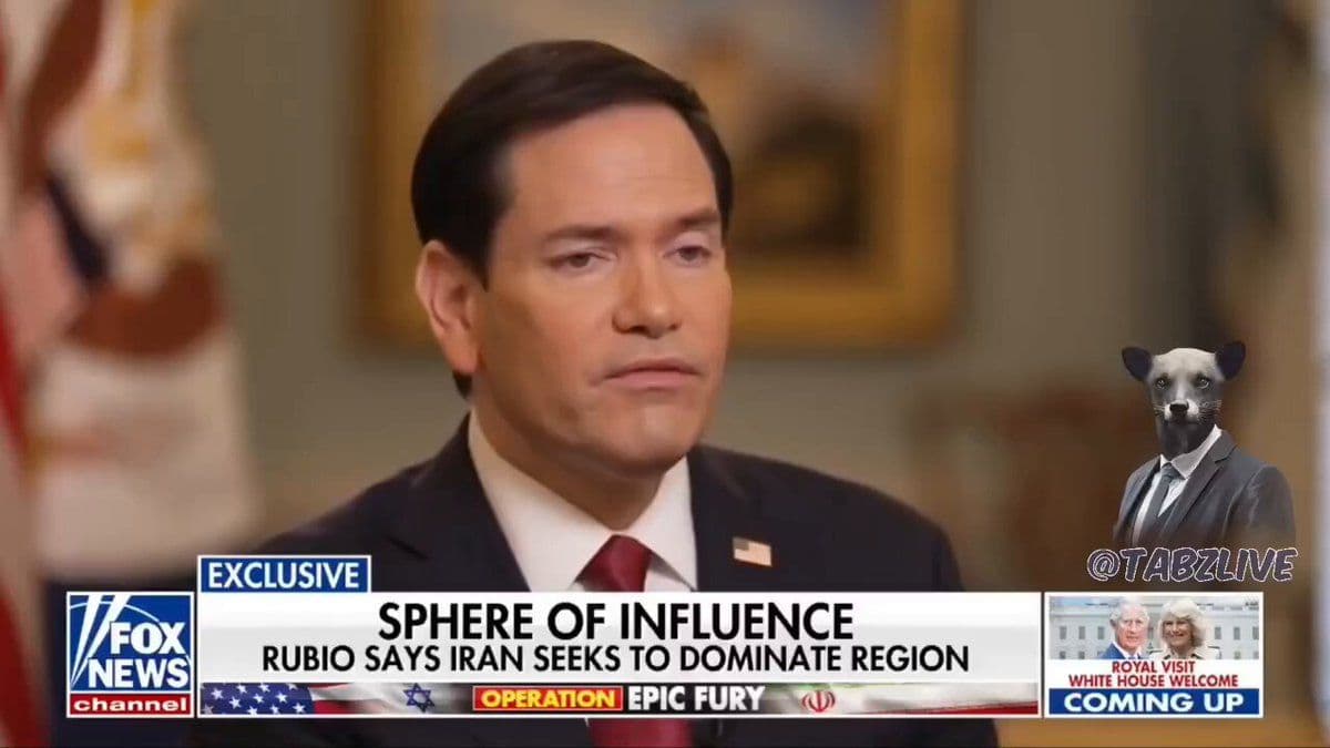 @🇮🇷LiveIranNews🇮🇱: ⚡🇺🇸🦀Marco Rubio: Hormuz Threat Means the Islamic Republic Terrorist Regime is Holding the World's Energy Hostage/Marco Rubio, U.S. Secretary of State, referring to the role of the Strait of Hormuz