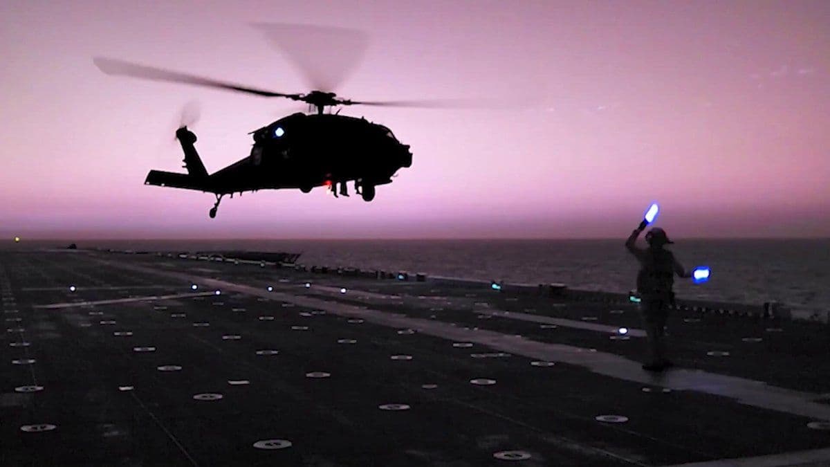 @Open Source Intel: CENTCOM:
Earlier today in the Arabian Sea, U.S. Marines from the 31st Marine Expeditionary Unit boarded M/V Blue Star III, a commercial ship suspected of attempting to transit to Iran in violation of