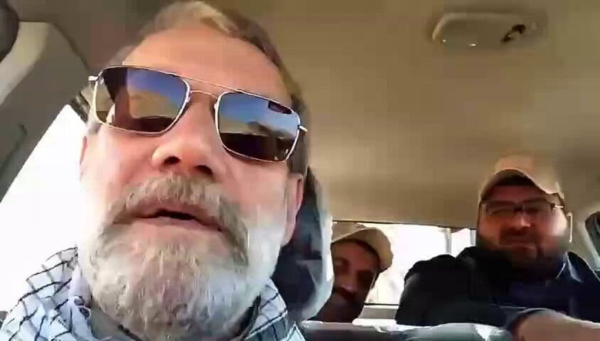 @Open Source Intel: Iran's Tasnim agency released unreleased footage of eliminated IRGC Ground Forces chief Mohammad Pakpour and Ali Larijani at the Turkey border.