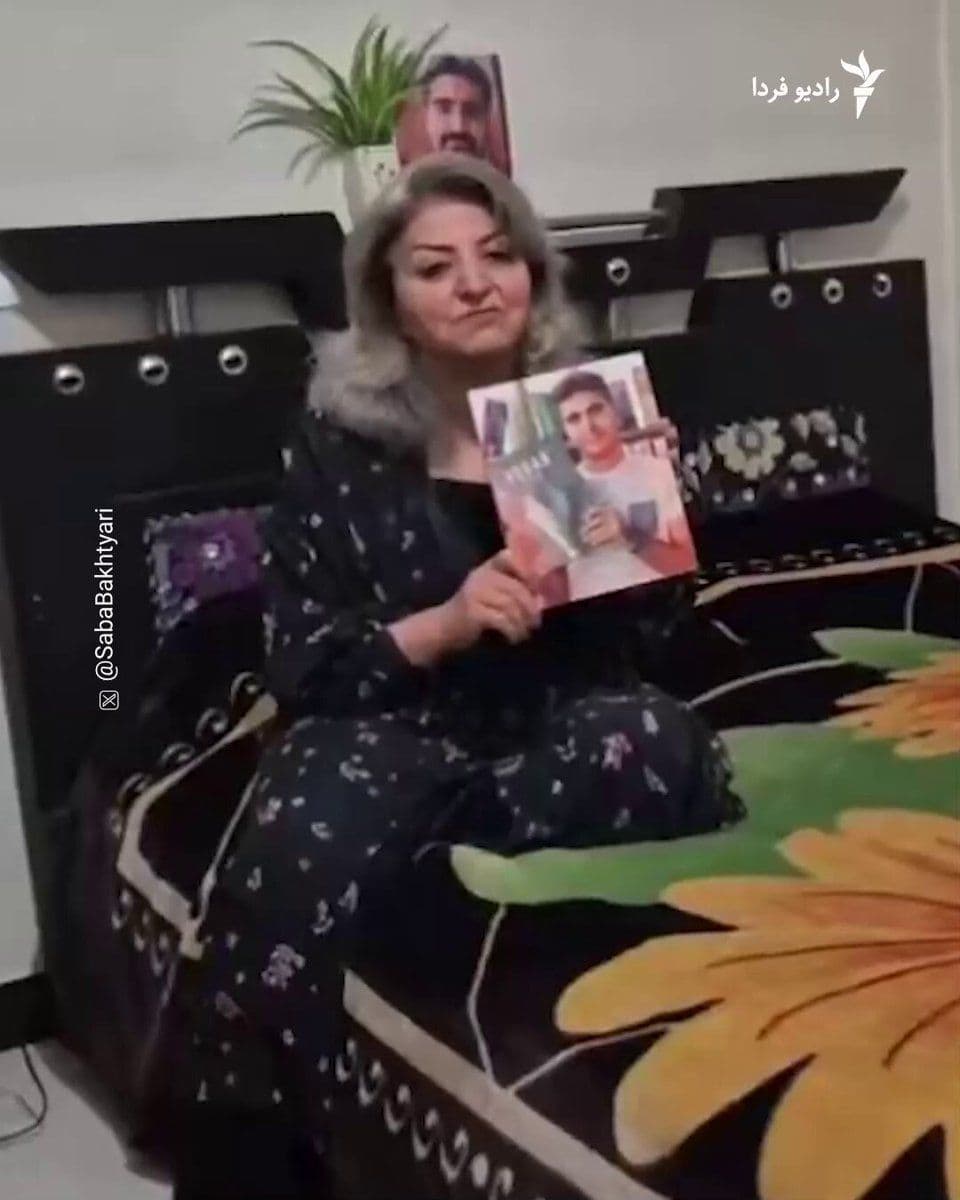 @RadioFarda|راديو فردا: 🔸Nahid Shirbishi, the mother of Pouya Eghbali among those killed in the November 2019 protests, criticized the insults directed at him and his family in a video message while expressing support for a