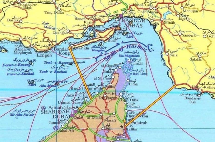 @🇮🇷LiveIranNews🇮🇱: ⚡🇺🇸🇦🇪🦀Breaking: Terrorist IRGC Group Announces New Control Zone in Strait of Hormuz Amid Heightened Maritime Tensions/The naval forces of this terrorist group have declared that a section of the
