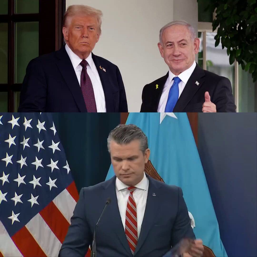 @Open Source Intel: SecDef Pete Hegseth pushes back on the claim that Netanyahu is pulling Trump into the conflict with Iran:
"Your question is based on the false premise that somehow President Trump is being pulled in