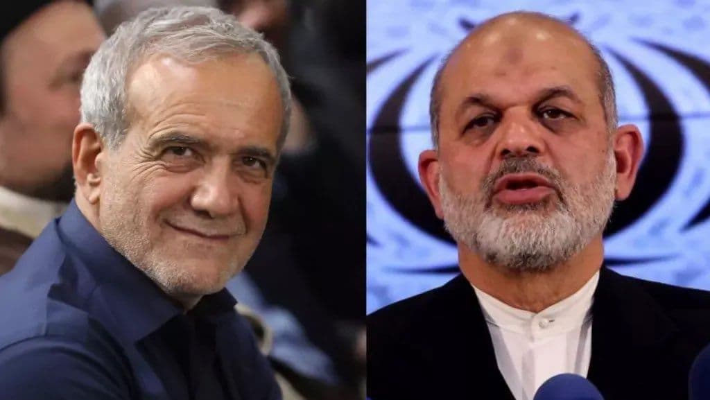 @Visegrád 24: President Pezeshkian vs IRGC chief Ahmad Vahidi
Reports from Iran say that Pezeshkian requested a meeting yesterday with the Supreme Leader, asking him to instruct the IRGC to halt the renewed attack