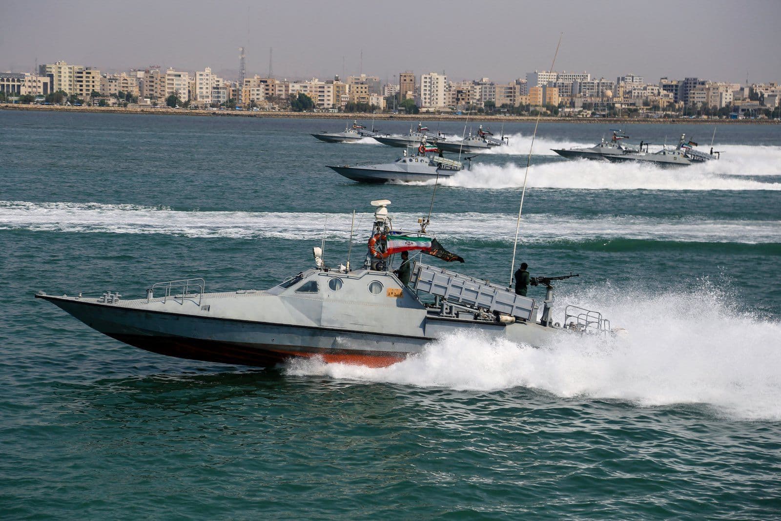 @Open Source Intel: IRGC navy in a new threat: Ships must get approval to cross the Strait of Hormuz or face being targeted. 1,500 vessels waiting. U.S. has paused escort operations for negotiations.