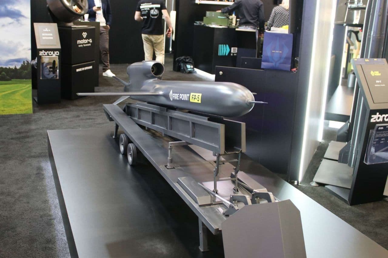 @🇮🇷LiveIranNews🇮🇱: ⚡🇺🇦🚀Ukraine Unveils New "Flamingo FP-5" Cruise Missile with 3,000 km Range./Kyiv Unveiled Its New Cruise Missile at the SAHA Expo 2026; a missile said to have ground launcher firing capability and