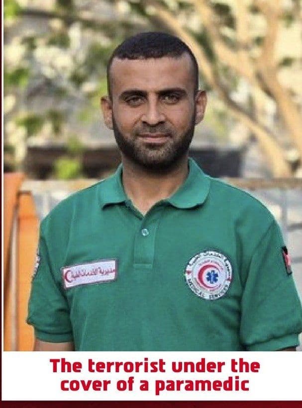 @Open Source Intel: The IDF confirmed the elimination of Ibrahim Abu Tzakar, a Hamas operative who participated in the abduction of Israeli hostage Mia Schem on October 7. Tzakar, who also worked as a paramedic in Gaza,