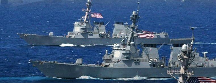 @✡︎𝐋𝐢𝐯𝐞𝐈𝐫𝐚𝐧𝐍𝐞𝐰𝐬🇮🇷🇮🇱: ⚡🇺🇸🦀سیانان گزارش داد ۳ ناوشکن موشکانداز نیروی دریایی آمریکا روز پنجشنبه حمله چندجانبه رژیم تروریستی جمهوری اسلامی در تنگه هرمز را دفع کردند./پرزیدنت ترامپ اعلام کرد این ناوشکنهای آمریکایی در ح