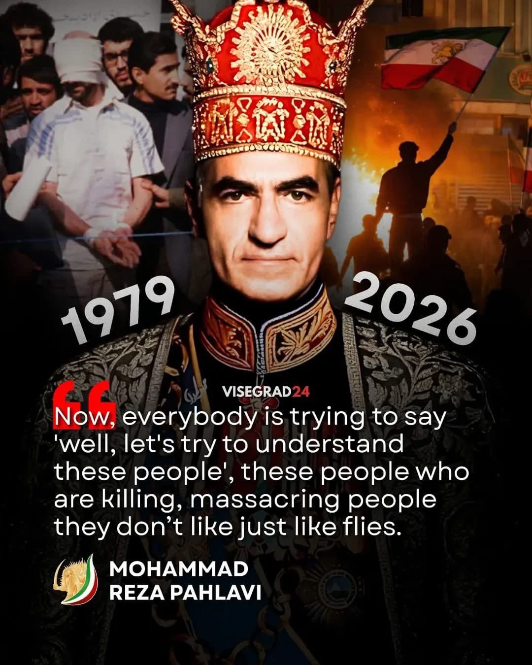 @Visegrád 24: Iran's Shah Mohammad Reza Pahlavi has many times expressed his frustration with the Western world's moral confusion during the 1979 Islamic Revolution.
He highlighted a paradox: while American and Eu