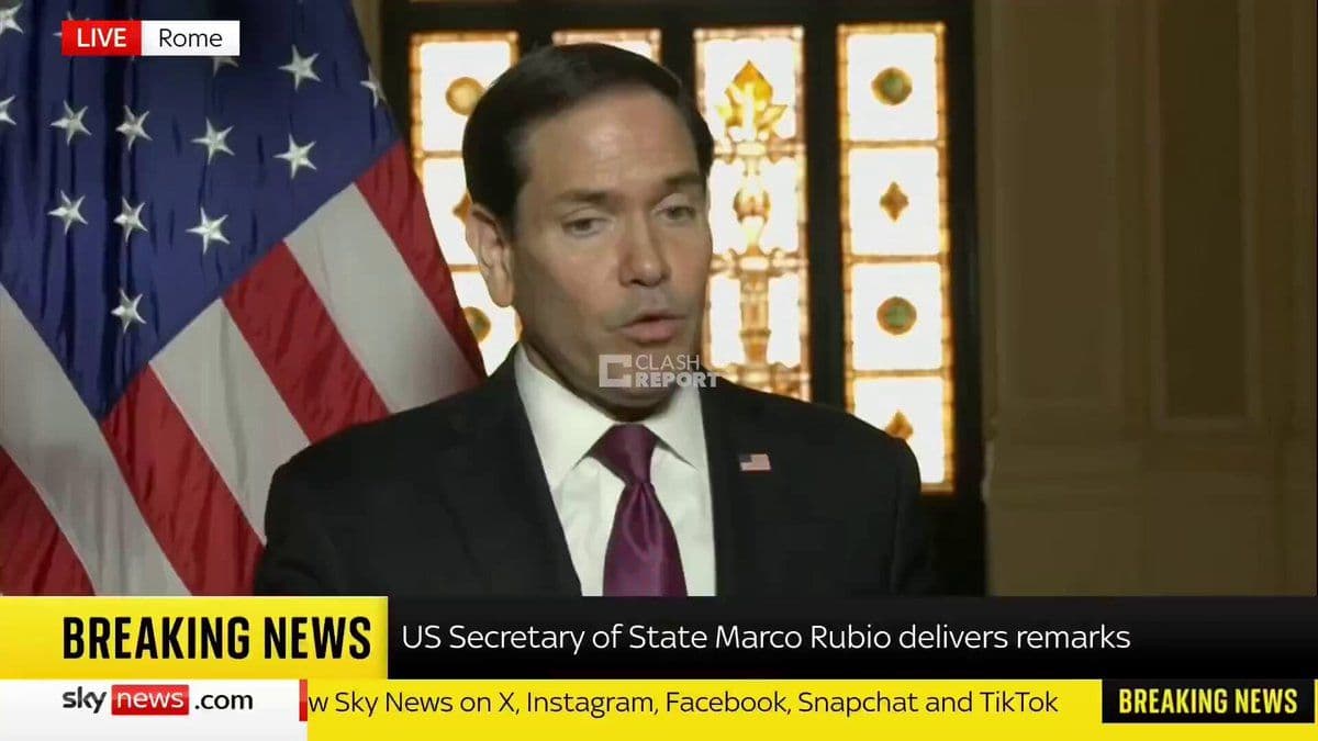 @Open Source Intel: Marco Rubio:
The reason why Lebanon faces bombings is because of Hezbollah.
Hezbollah is imposing this on them.