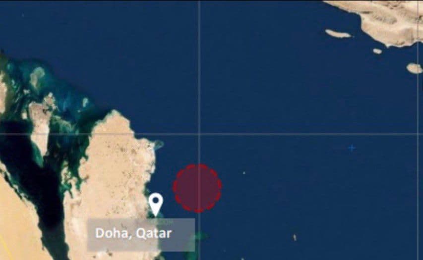 @Visegrád 24: BREAKING:
An Iranian projectile just struck a bulk carrier off the coast of Qatar.
The vessel was set on fire by the attack. Qatar helped Iran evade sanctions for years while also helping to push Te